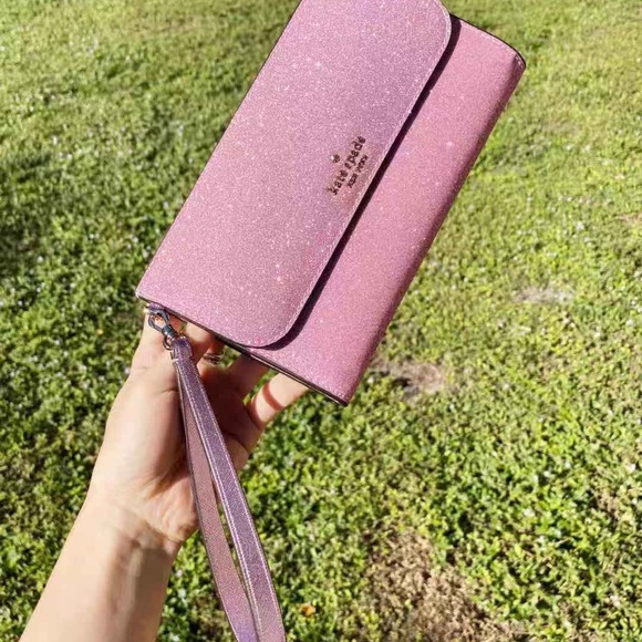 NewInBox-Kate Spade Glitter Wristlet - Picture 3 of 5